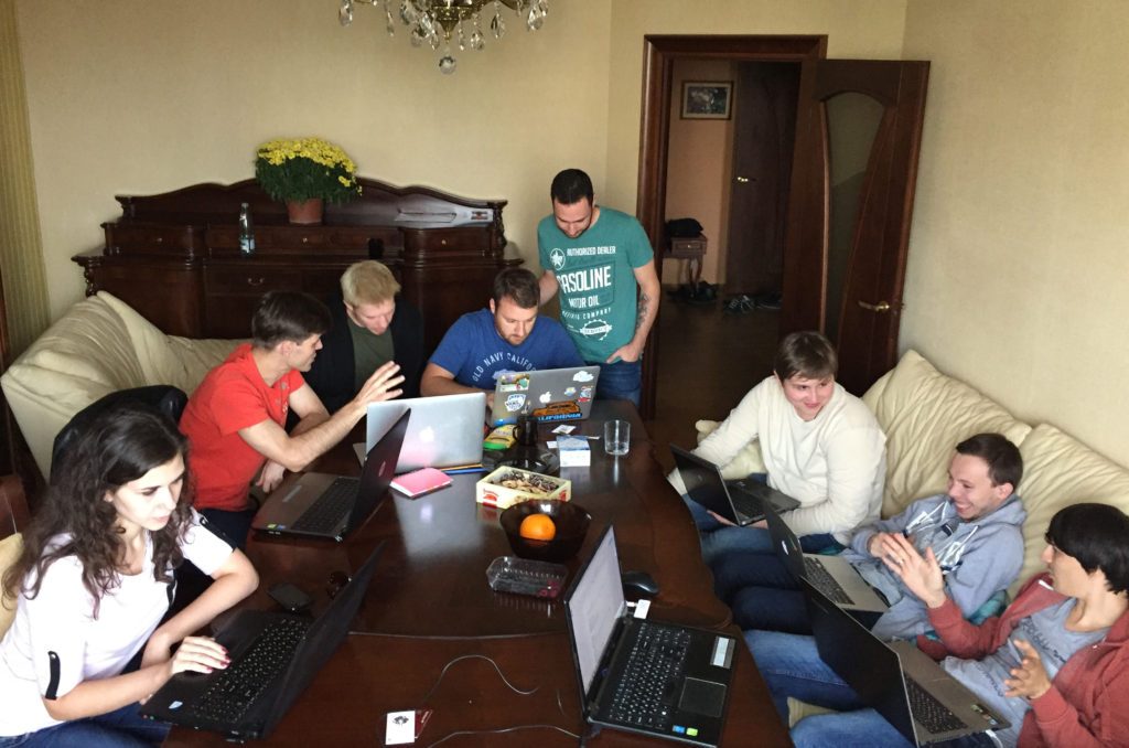 GameTree Team Hackathon Meeting