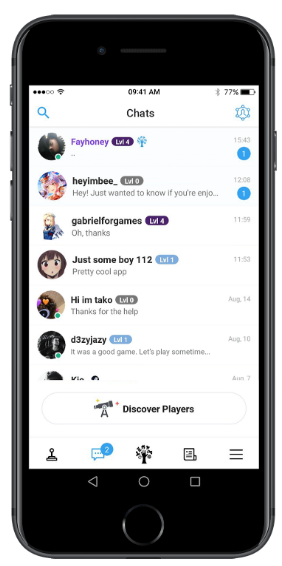 Find Gaming Friends with GameTree