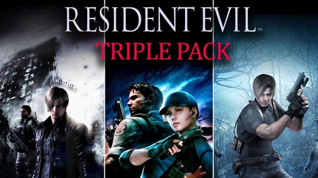 11 - Resident evil triple pack