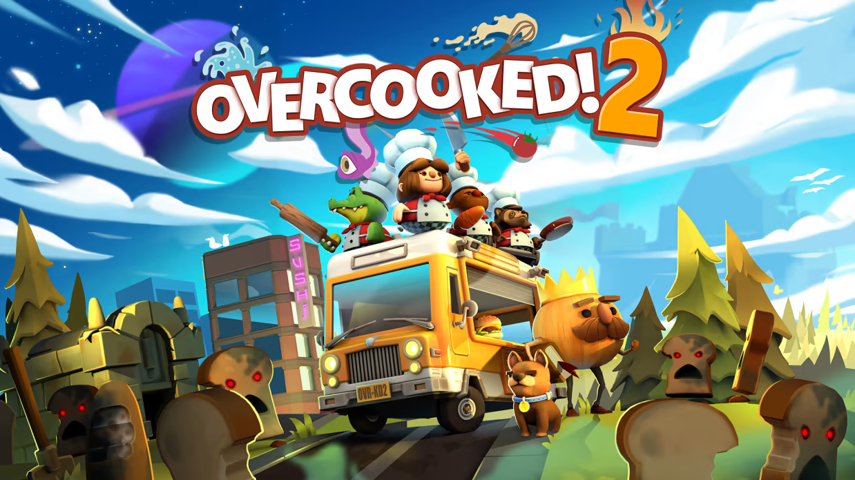 Overcooked! 2 is one of the best 2 player games to play with your girlfriend