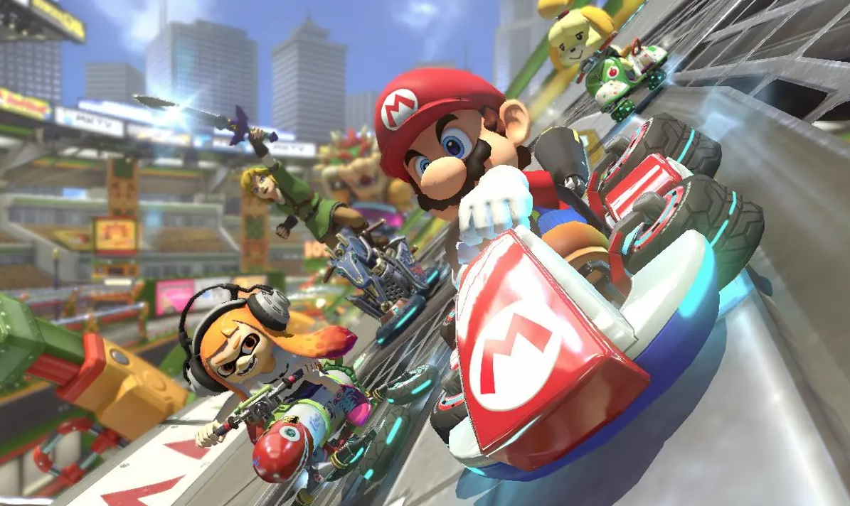 Mario Kart 8 Deluxe is a great choice for competitive couples