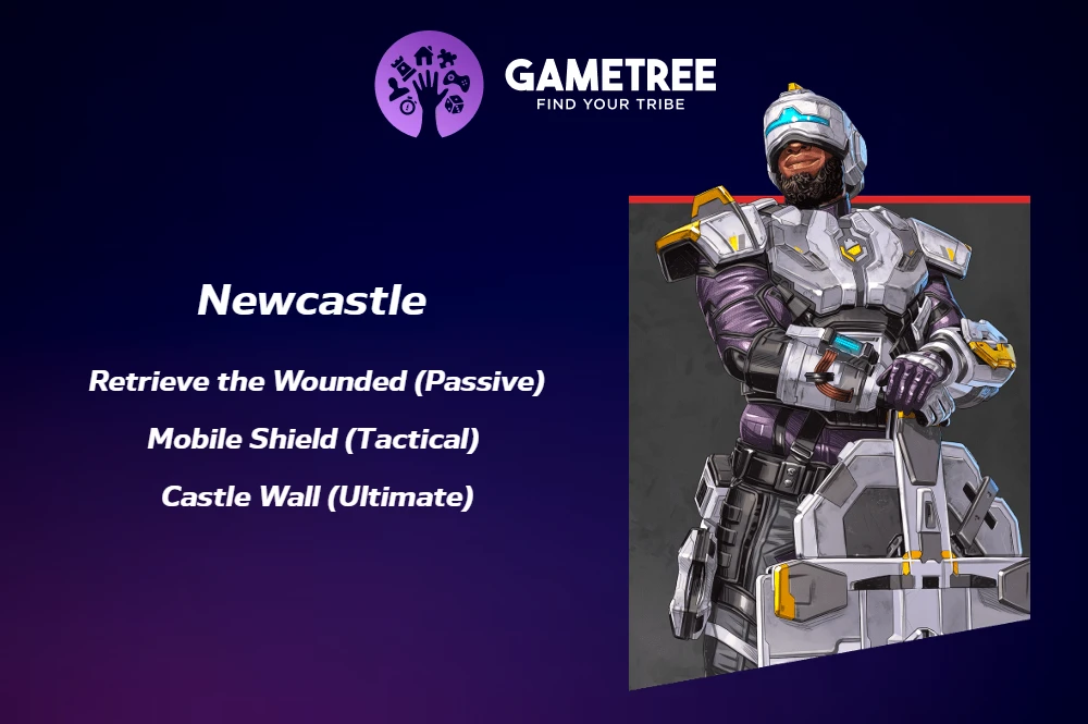 Newcastle is arguably the best Legend in Apex to support the team