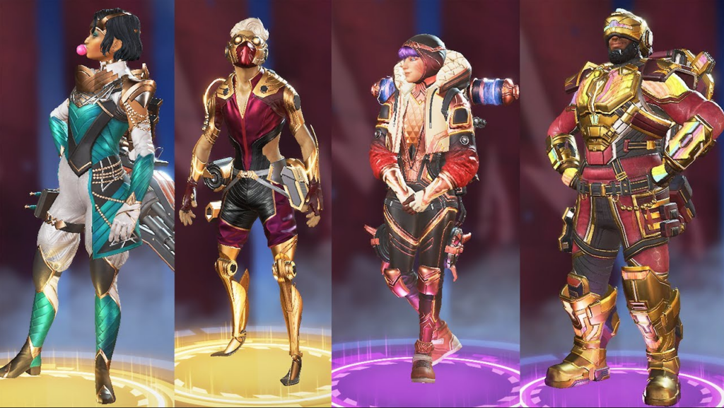 Legend Skins From The New Apex Season