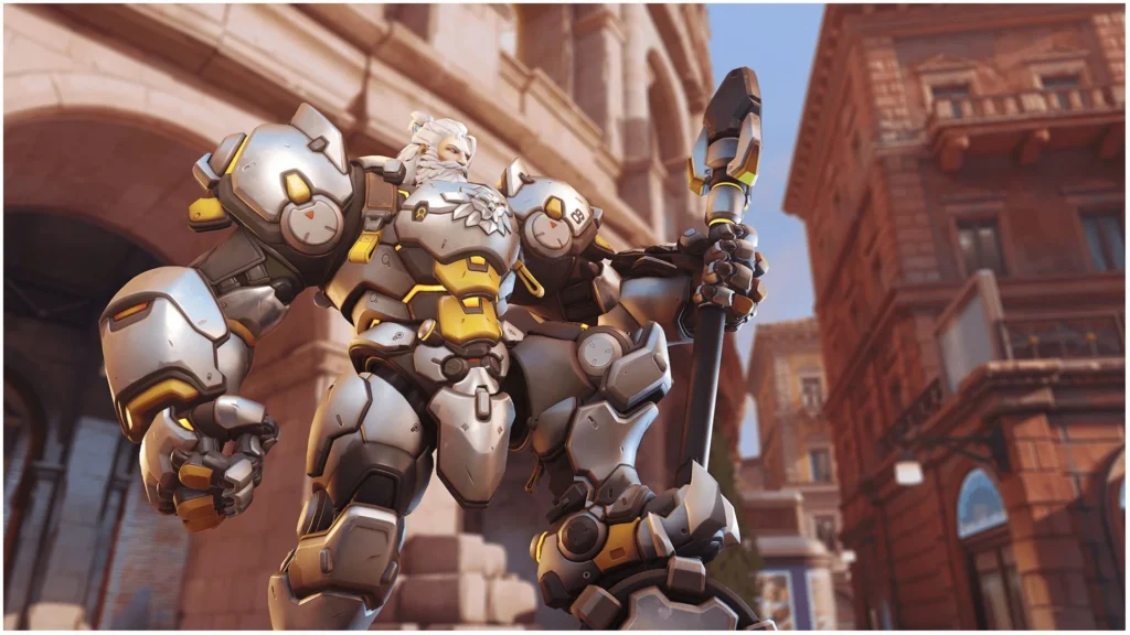 Reinhardt - a very powerful tank to use in your Overwatch 2 team composition