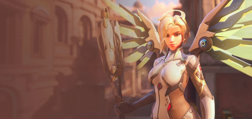 Mercy is one of the easiest-to-learn female characters in Overwatch. 