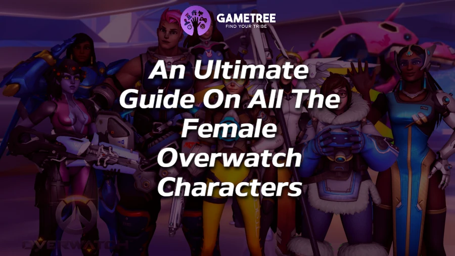 Image of Overwatch characters female