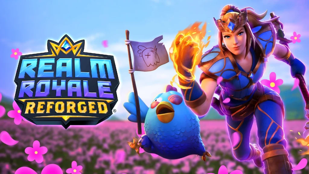 Realm Royale Reforged  is a lot like Fortnite and stands out from its competitors due to the presence of a fantasy setting