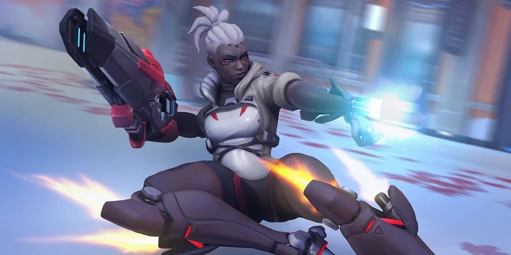 Sojourn is one of the top damage female Overwatch characters.