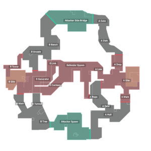 Fracture Valorant map