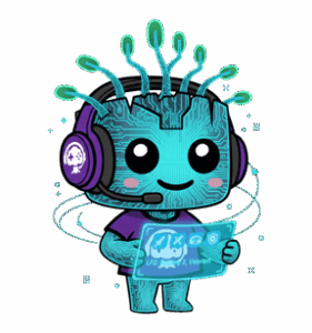 GameTree Bot 2 Avatar Transparent Embelishments 30% Size