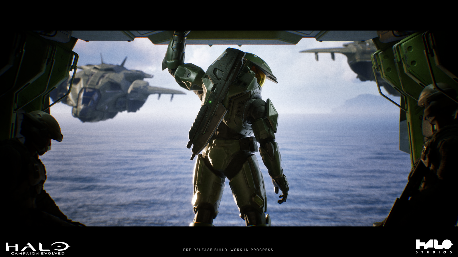 Master Chief in Halo Campaign Evolved