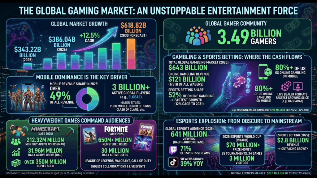 Global Gaming Market: 5 Incredible Reasons It’s Smashing Records in 2026