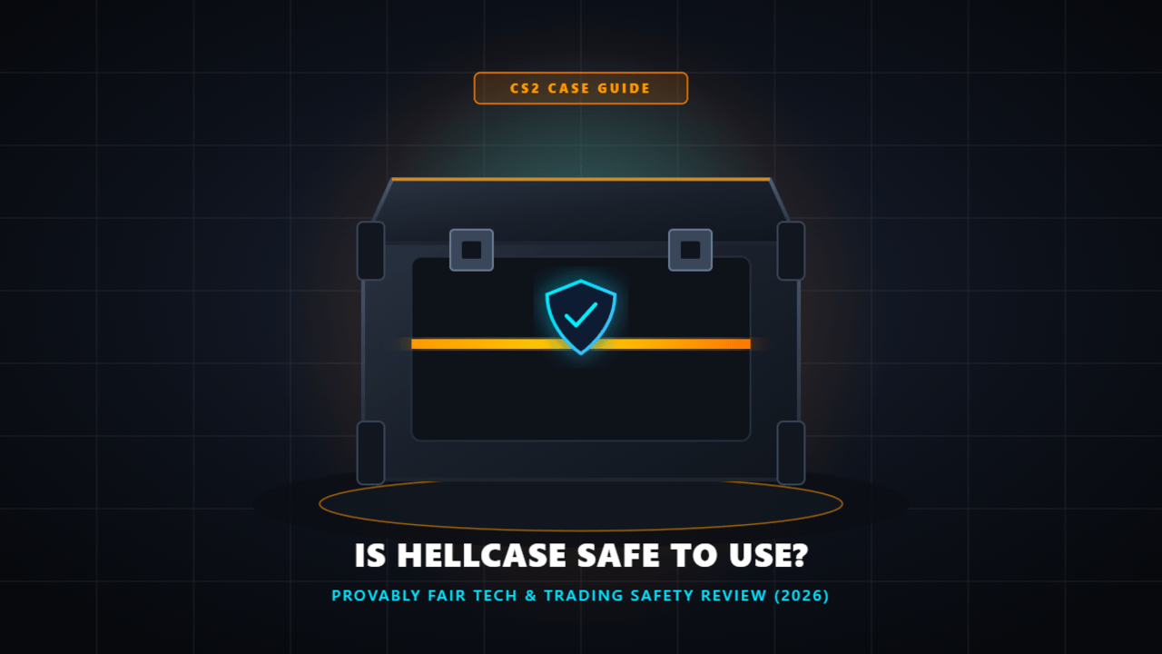 Is Hellcase safe to use - CS2 weapon crate security guide