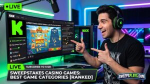 Sweepstakes Casino Games: 5 Best Categories to Win Big