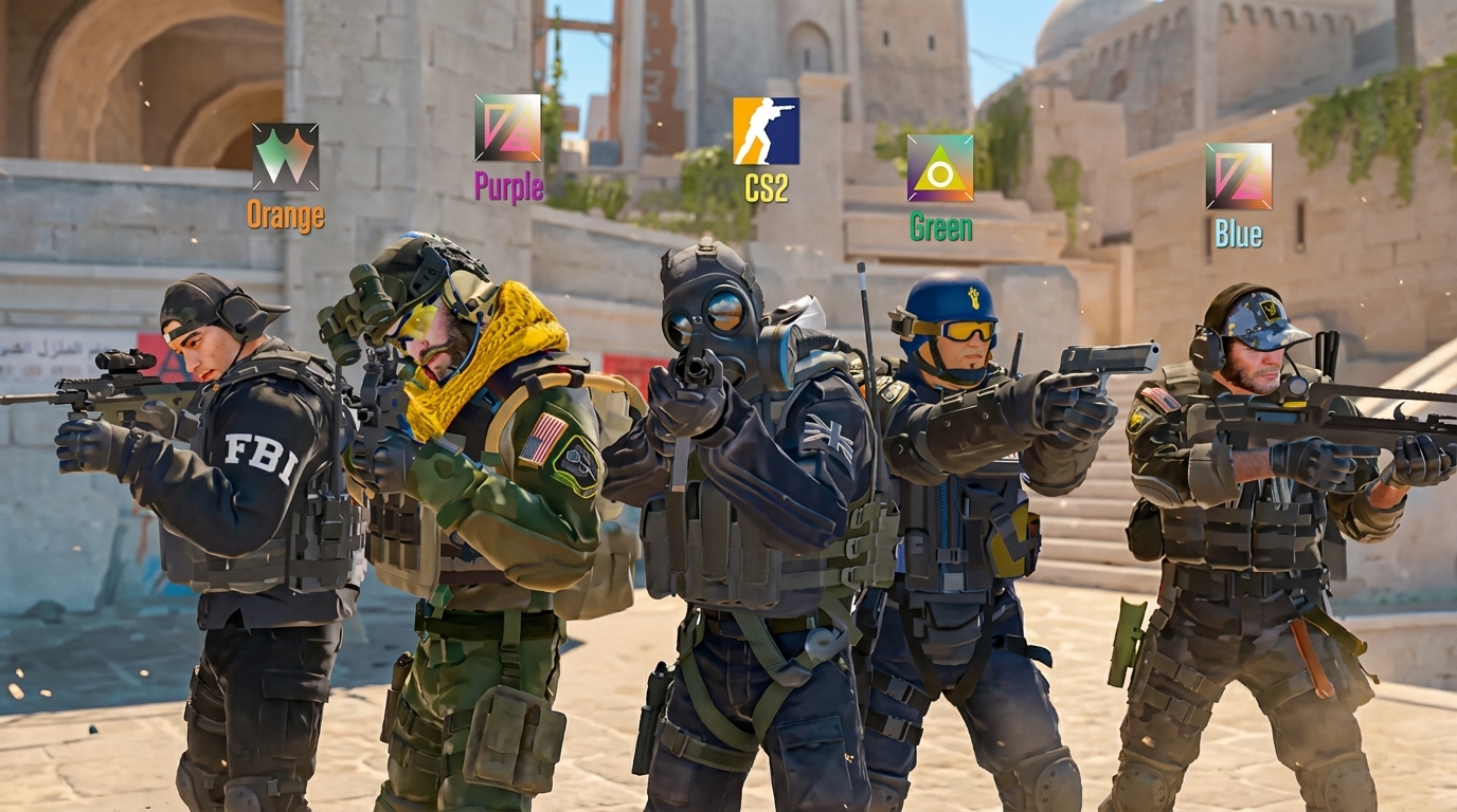 Counter-Strike 2 active duty map highlighting standard positional callouts